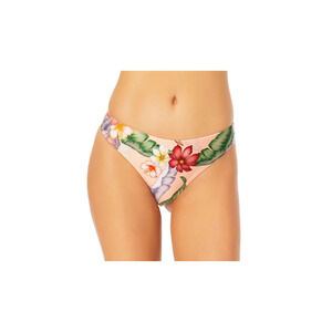 California Sunshine Swim Floral Bikini Bottom Pink Size L